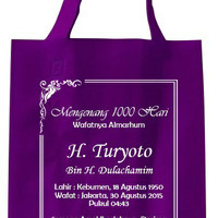 Goodie Bag Tali - Ukuran 25cm x 35cm x 10cm - 1 Sisi - 1 Warna