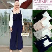 Model baru Jual baju muslim / Grosir jumpsuit murah wanita / carmela