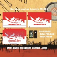 Garskin Laptop lenovo Flex 2 15 inchi motif Indonesia - Free Custom