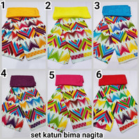 Set Kain Kebaya Bali Brukat Brokat dan Satin BSW Baron Prada