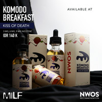 Jual Komodo Breakfast - Kiss Of Death By MILF Premium Liquid Murah