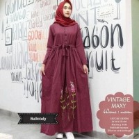 Model baru Jual baju muslim / Grosir gamis murah wanita / vintage
