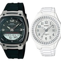 Jam Tangan Casio Original Couple Pria&Wanita AW-81-1A1 Murah
