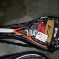 raket tenis wilson BlX senar TS41 Murah