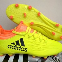 TERLARIS SEPATU BOLA Adidas X 16 1 TechFit FG Yellow TERBARU