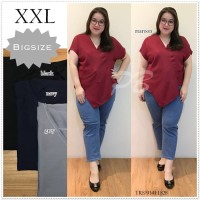BAJU ATASAN WANITA Blouse Jumbo Baju Atasan Wanita Big Size Ukuran