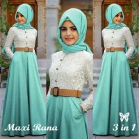 CITRA COLLECTIONSS PROMO BAHAN HALUS! RANA MURAH DRESS MUSLIM GAMIS L