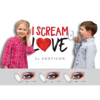 Softlens I Scream Love HUGS -0.25 s/d -3.00 / Softlense Limited