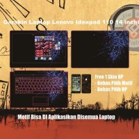 Garskin Laptop Lenovo Ideapad 110 14 inchi motif Razer - Free Custom