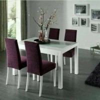 meja makan minimalis (Furniture kursi tamu lemari meja rias bufet)