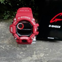 JAM TANGAN PRIA GSHOCK DIGITAL GK-06 WARNA MERAH LIST PUTIH