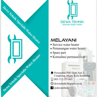 Jasa service dan pemasangan water heater di Semarang