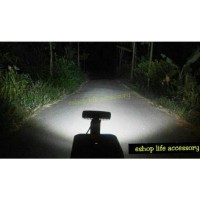 Jual Lampu Tembak Sorot Led Tambahan Super Terang Mobil Motor Anti Air