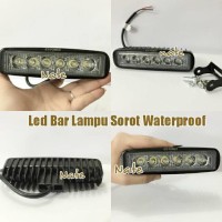 Jual Led Bar Lampu Sorot Led Tembak Offroad Drl Waterproof Motor Mobil
