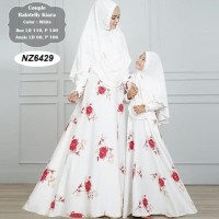 Coupel Ibu Dan Anak Gamis Syar I Couple Ibu Anak Set Kerudung Kimar