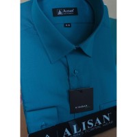 Promo!! Alisan Original: Kemeja Polos Lengan Panjang Reguler //Tosca//