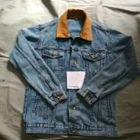 jaket 1990 jeans kulit asli cibaduyut