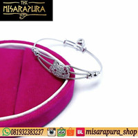 GELANG TANGAN / KAKI ANAK / BAYI / BALITA PERAK SILVER 925 LAPIS EMAS