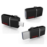 USB FD OTG 64GB Sandisk Ultra Dual Drive Original New Flash Drive On