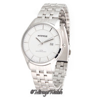Original Mirage Jam Tangan Pria Elegant Tipis Silver 8544M pP