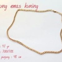 kalung emas kuning 4 1 gram