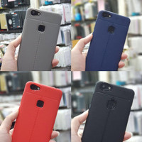 SLIM LEATHER CASE AUTO FOCUS ORIGINAL FOR OPPO F7 NEW HOT TYPE