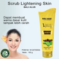 Jual Bali Alus Lulur Tradisional Scrub Lightening Skin – Original BPOM Murah
