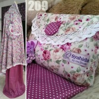 Mukena Katun Jepang 209 Syahida Cantik Bagus Murah Asli Ori Bali Dubai