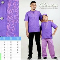 BAJU KOKO ANAK KOKO AYAH ANAK KOKO COUPLE GK-0002