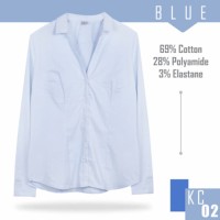Baju Kemeja Wanita Terbaru Branded Office Shirt HM | Premium Top |