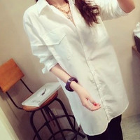 Baju Kemeja Wanita Terbaru kemeja vintage pop art korea high quality
