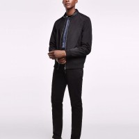 BEST SELLER Jaket Zara Man Original Contrast Bomber Authentic Not Hug
