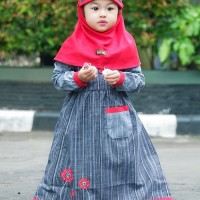 DISKON BESAR GAMIS ANAK SARIMBIT KELUARGA HAI HAI GA 08