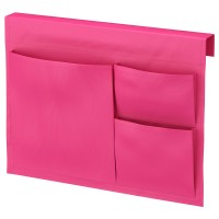 IKEA STICKAT Kantong untuk tempat tidur, merah muda