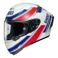 HELM Shoei x-faurten lawson tc-1red white