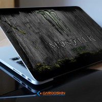 Garskin Laptop Axioo 17 Inch Monster Energy Custom (Luar Saja)