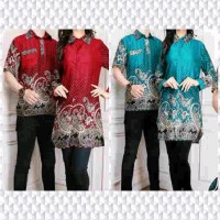 Jual Baju Batik Atasan Muslimah Couple Nana - Pakaian Pesta Murah Murah