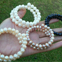 gelang lilit mutiara air tawar lombok