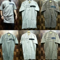 Kurta Oblong katun Twil komb Al Amwa Muslim Gamis Jubah Sirwal India 6