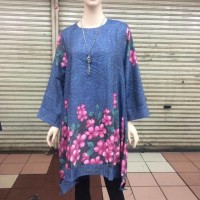 CLLAIRE Baju Muslim Tunik Blus Gamis Waka Jumbo Grosir