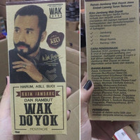 Krim jambang wak doyok 75ml original berhologram jaminan uang kembali