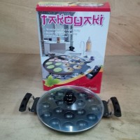 murah snack maker 19 lubang cekung takoyaki 19 holes takoyak maker pa