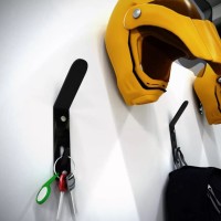 Gantungan Helm Stand Helmet Wallmount Jacket Holder V2 AGV ARAI KYT