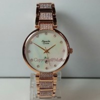 Jam Tangan Alexandre Christie AC 2685 LD Rose Gold White