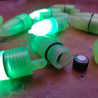 Lampu kecil penanda gigitan ikan pada joran pancing