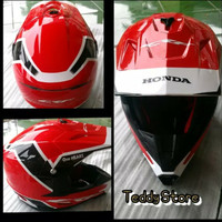 Helm Helmet Exclusive Trail Cross Motocross Honda CRF 150 150L Ori
