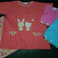 Baju Tidur Anne Claire Best Friend Tangan Pendek Celana Murah