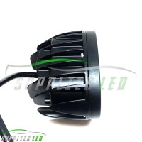 Jual Lampu Tembak Sorot Motor Mobil Led Cree Owl 2 Mata Lensa Cutoff