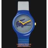 Lacoste Jam Tangan ORI Wanita Model 2020101 Rubber Strap Warna Biru