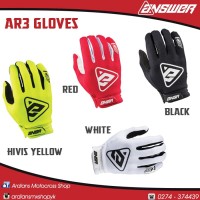 Sarung tangan, MX, Cross, Trail, Trabas, Grasstrack, ANSWER AR-3